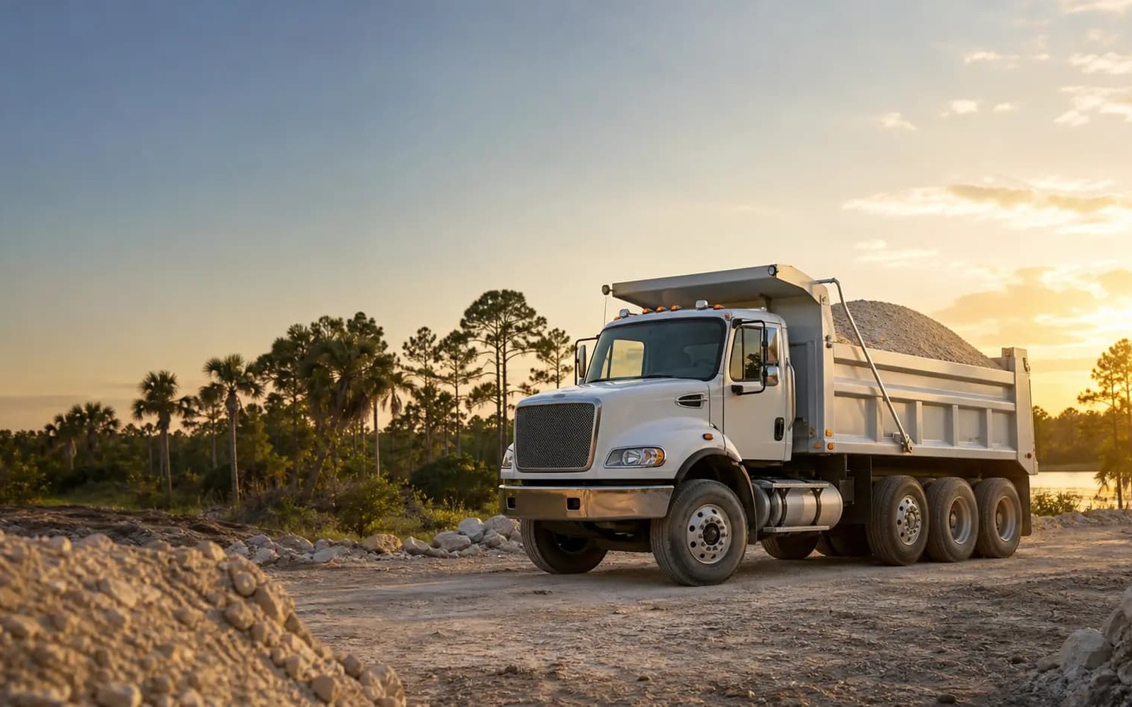 Dump Truck Financing for Excavation and Grading Contractors