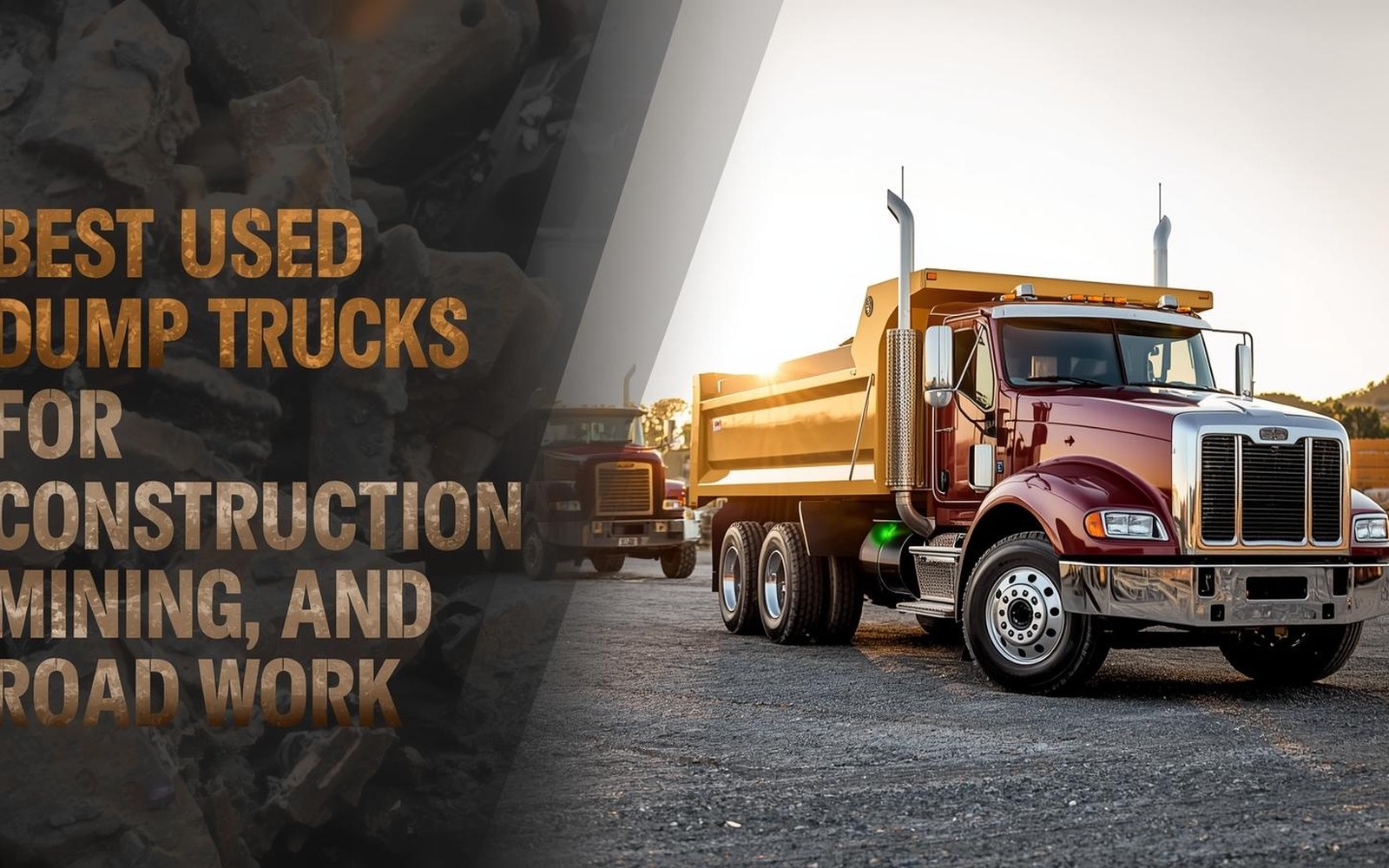 Dump Truck Financing for Sand and Gravel Quarry Operations